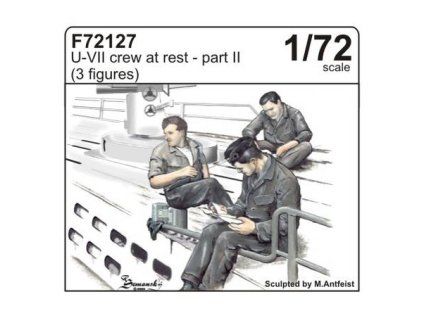 1/72 U-VII crew at rest part II (3 fig.)