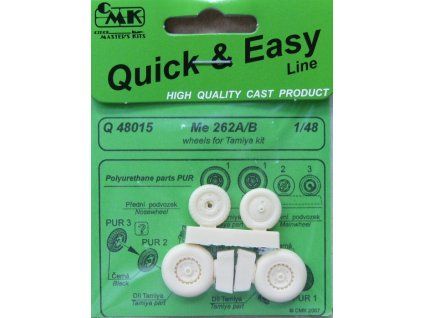 1/48 Me 262A/B Wheels for TAM