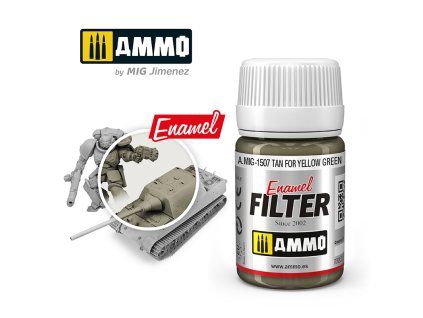 FILTER Tan for Yellow Green Enamel Filters (35 ml)