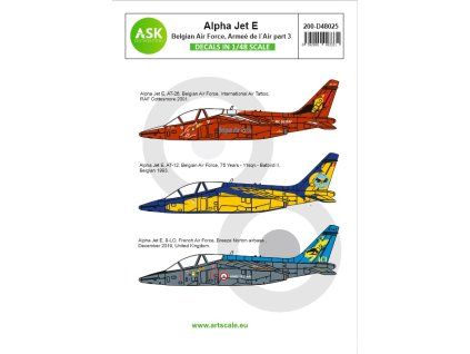 1/48 Alpha Jet E Belgian Air Force and Armeé de l´Air - part 3