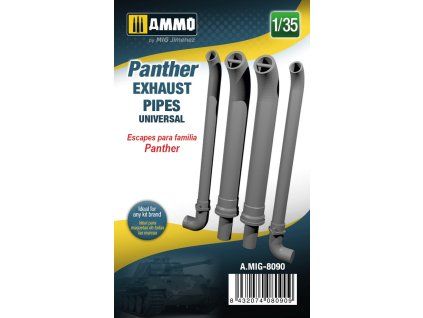 1/35 Panther exhausts pipes universal