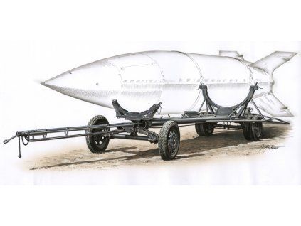 1/72 Vidalwagen Street V-2 Transporter