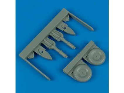 1/48 Junkers Ju 87 Stuka uncovered wheels - HASEGAWA