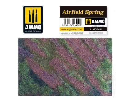 Airfield Spring Scenic Mats (245 mm x 245 mm)