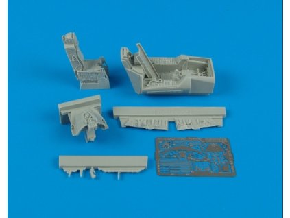 1/48 F-16C Fighting Falcon cockpit set - TAMIYA