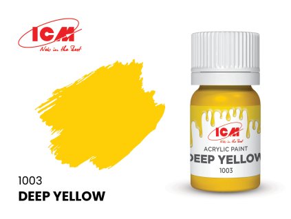 ICM Deep Yellow - bottle, 12 ml