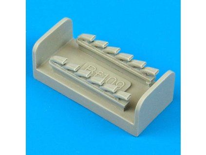 1/48 Bf 109G/K exhaust - FUJIMI