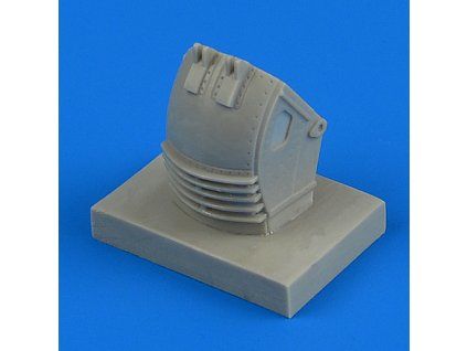 1/48 Su-27 Flanker front wheel fender - late