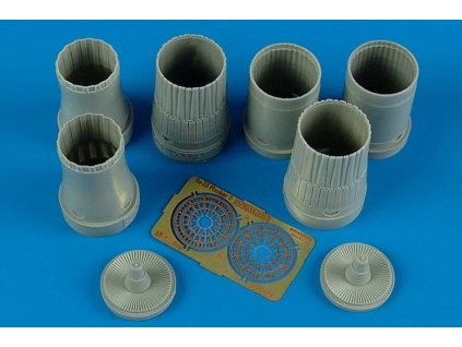 1/72 Su-33 Flanker D exhaust nozzles - HASEGAWA