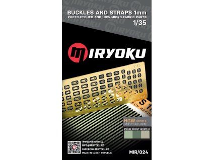 1/35 Buckles and straps 1mm (A)