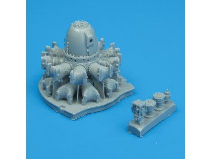 1/48 P-47D Thunderbolt engine - TAMIYA
