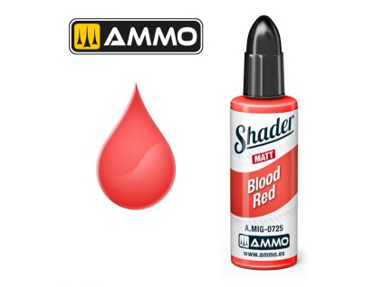 MATT SHADER Blood Red