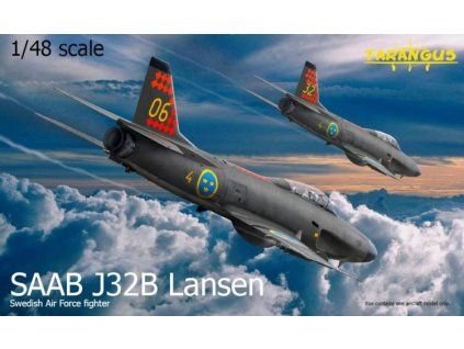 1/48 SAAB J32B Lansen fighter