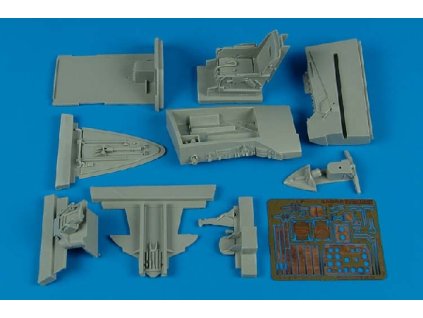 1/32 F-86F Sabre cockpit set - KINETIC