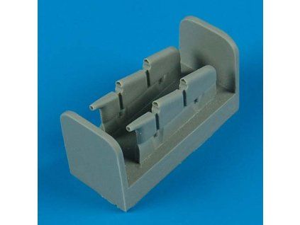 1/48 Spitfire Mk.I/la/lla exhaust - oval - AIRFIX