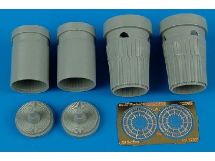 1/72 Su-27 Flanker B exhaust nozzles
