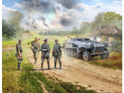 1/35 Sd.Kfz.251/1 Ausf.A with German Infantry