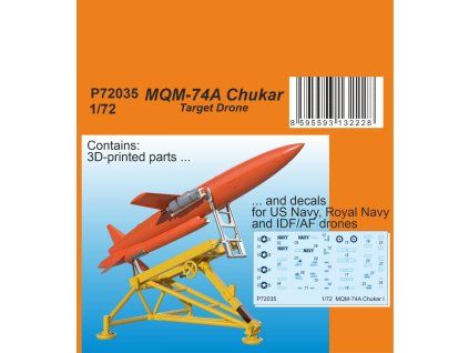 1/72 MQM-74A Chukar Target Drone