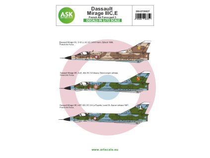 1/72 Mirage IIIC/E French Air Force part 3