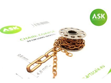 Chain: Coarse - 50 cm long (brass)