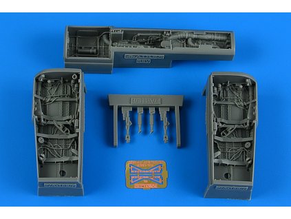 1/48 F/A-18E/F Super Hornet wheel bay for REVELL kit