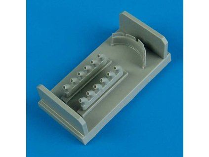 1/72 P-40B/C exhaust & damper cooler - AIRFIX