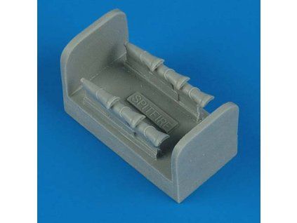 1/72 Spitfire Mk.V exhaust - TAMIYA