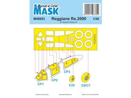 1/48 Reggiane Re 2000 Mask
