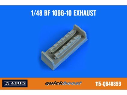 1/48 Bf 109G-10 exhaust - REVELL