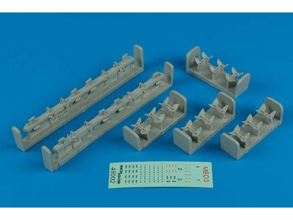 1/48 MBD-3 Soviet Multiple bomb racks