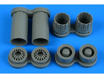 1/48 Eurofighter Typhoon exhaust nozzles for REVELL kit
