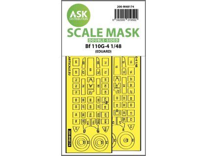 1/48 Me 110G-4 double-sided express fit mask for Eduard