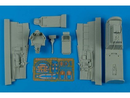 1/48 P-51D Mustang cockpit set - HOBBY BOSS