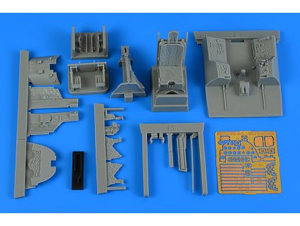 1/32 A-1H Skyraider (Yankee seat) cockpit set - ZOUKEI MURA