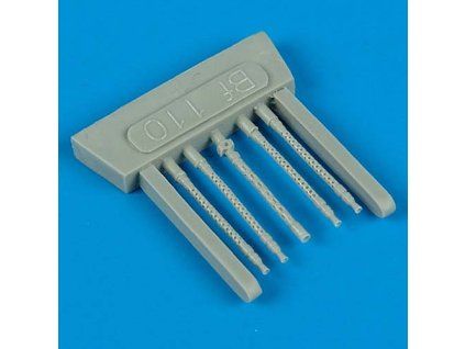 1/48 Bf 110E gun barrels - EDUARD