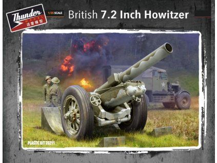 1/35 British 7,2 inch howitzer