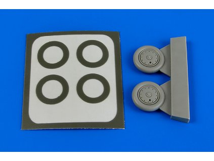 1/72 I-153 wheels & paint masks - ICM