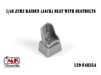 1/48 J2M3 Raiden (Jack) seat with seatbelts