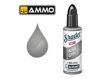 MATT SHADER Navy Grey