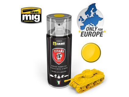 TITANS HOBBY Imperial Yellow Matt Primer