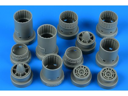 1/48 F-4B/N/C/D & RF-4B/C Phantom II exhaust nozzles - HASEGAWA