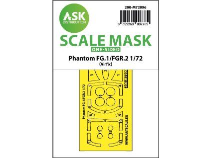 1/72 Phantom FG.1/FGR.2 one-sided fit express mask for Airfix