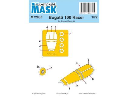1/72 Bugatti 100 MASK
