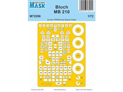 1/72 Bloch MB 210 Mask