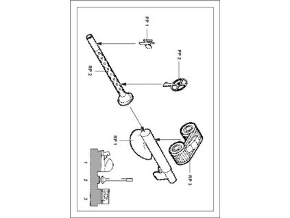 1/48 German 7,92mm guns MG 15
