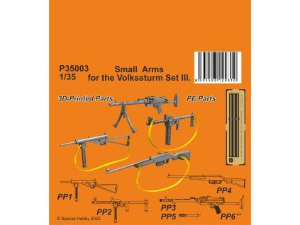 1/35 Small Arms for the Volkssturm Set III