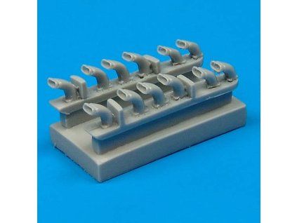 1/48 Fw 190D-9 exhaust - TAMIYA