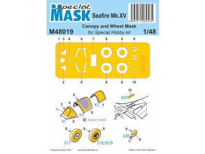 1/48 Seafire Mk.15 MASK