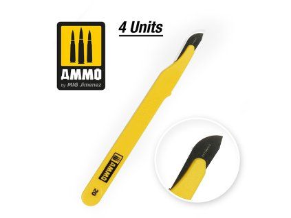 Standard Blade Curved Large – 4 pcs