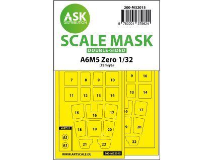 1/32 A6M5 Zero double-sided express masks for Tamiya